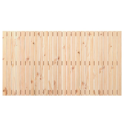 Wandhoofdbord 66X3X90 Cm Massief Grenenhout Naturel 166 x 90 cm