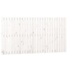 Wandhoofdbord 66X3X90 Cm Massief Grenenhout Wit 166 x 90 cm