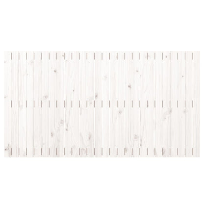 Wandhoofdbord 66X3X90 Cm Massief Grenenhout Wit 166 x 90 cm