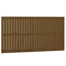Wandhoofdbord 66X3X90 Cm Massief Grenenhout Honingbruin 166 x 90 cm