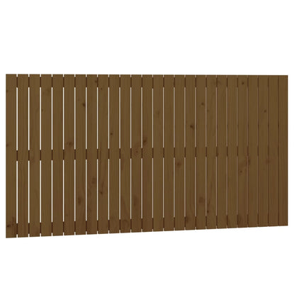 Wandhoofdbord 66X3X90 Cm Massief Grenenhout Honingbruin 166 x 90 cm
