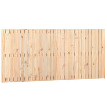 Wandhoofdbord 85X3X90 Cm Massief Grenenhout Naturel 185 x 90 cm