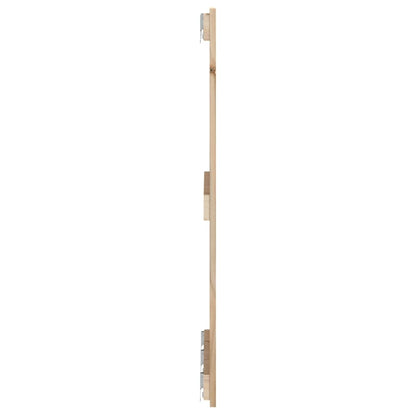 Wandhoofdbord 85X3X90 Cm Massief Grenenhout Naturel 185 x 90 cm