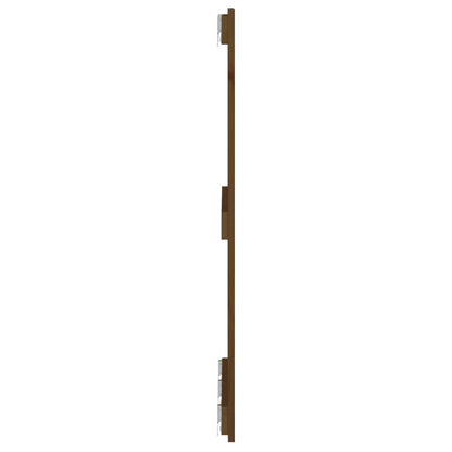 Wandhoofdbord 85X3X90 Cm Massief Grenenhout Honingbruin 185 x 90 cm
