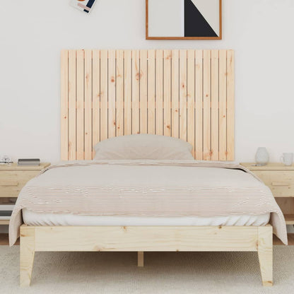 Wandhoofdbord 40X3X90 Cm Massief Grenenhout Naturel 140 x 90 cm