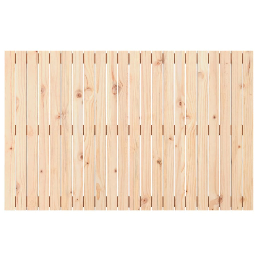 Wandhoofdbord 40X3X90 Cm Massief Grenenhout Naturel 140 x 90 cm