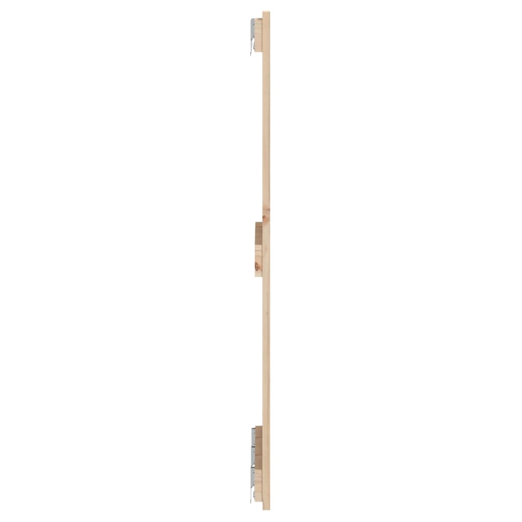 Wandhoofdbord 40X3X90 Cm Massief Grenenhout Naturel 140 x 90 cm