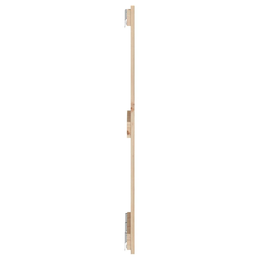 Wandhoofdbord 40X3X90 Cm Massief Grenenhout Naturel 140 x 90 cm