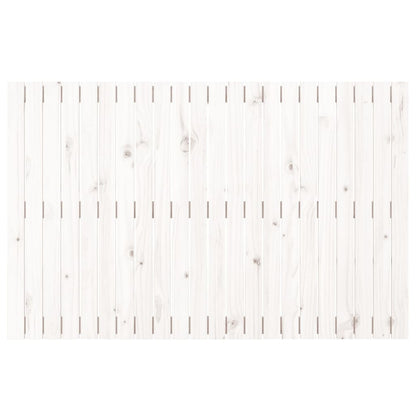Wandhoofdbord 40X3X90 Cm Massief Grenenhout Wit 140 x 90 cm