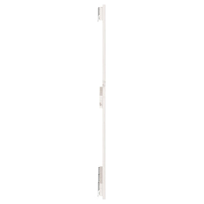 Wandhoofdbord 40X3X90 Cm Massief Grenenhout Wit 140 x 90 cm
