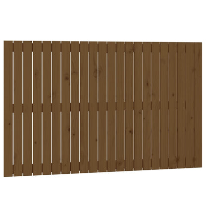 Wandhoofdbord 40X3X90 Cm Massief Grenenhout Honingbruin 140 x 90 cm