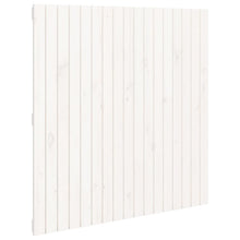 Wandhoofdbord 08X3X0 Cm Massief Grenenhout Wit 108 x 110 cm