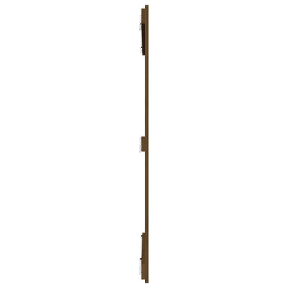 Wandhoofdbord 08X3X0 Cm Massief Grenenhout Honingbruin 108 x 110 cm