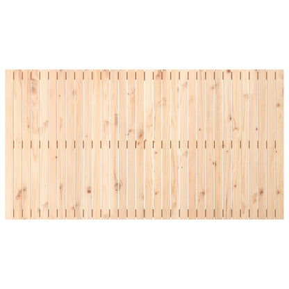 Hoofdbord Wandmontage 204X3X110 Cm Massief Grenenhout 204 x 3 x 110 cm Naturel