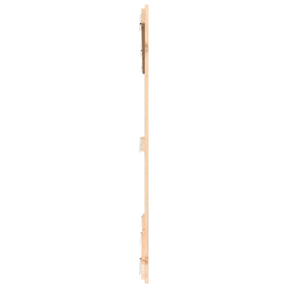 Hoofdbord Wandmontage 204X3X110 Cm Massief Grenenhout 204 x 3 x 110 cm Naturel