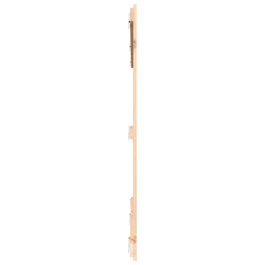 Hoofdbord Wandmontage 204X3X110 Cm Massief Grenenhout 204 x 3 x 110 cm Naturel