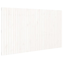 Hoofdbord Wandmontage 204X3X0 Cm Massief Grenenhout Wit 204 x 110 cm