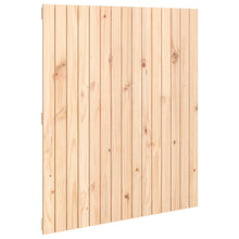 Wandhoofdbord 95,5X3X0 Cm Massief Grenenhout Naturel 95.5 x 110 cm