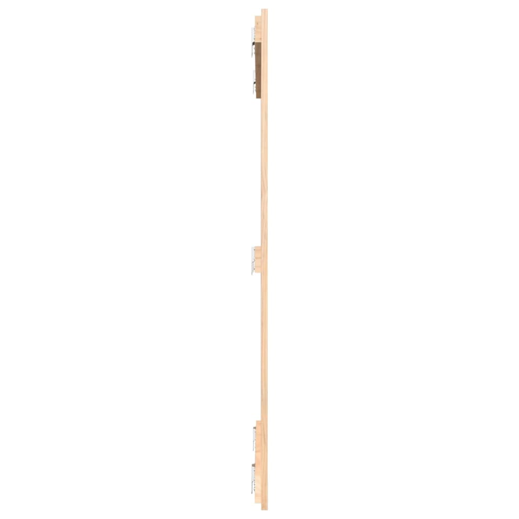 Wandhoofdbord 95,5X3X0 Cm Massief Grenenhout Naturel 95.5 x 110 cm