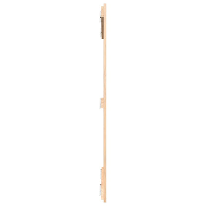 Wandhoofdbord 95,5X3X0 Cm Massief Grenenhout Naturel 95.5 x 110 cm