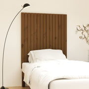 Hoofdbord wand 95,5x3x110 cm massief grenenhout honingbruin