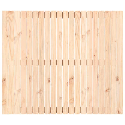 Wandhoofdbord 27,5X3X0 Cm Massief Grenenhout Naturel 127.5 x 110 cm