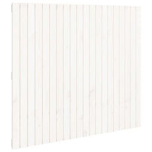 Wandhoofdbord 27,5X3X0 Cm Massief Grenenhout Wit 127.5 x 110 cm