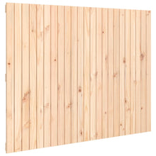 Wandhoofdbord 46,5X3X0 Cm Massief Grenenhout Naturel 146.5 x 110 cm
