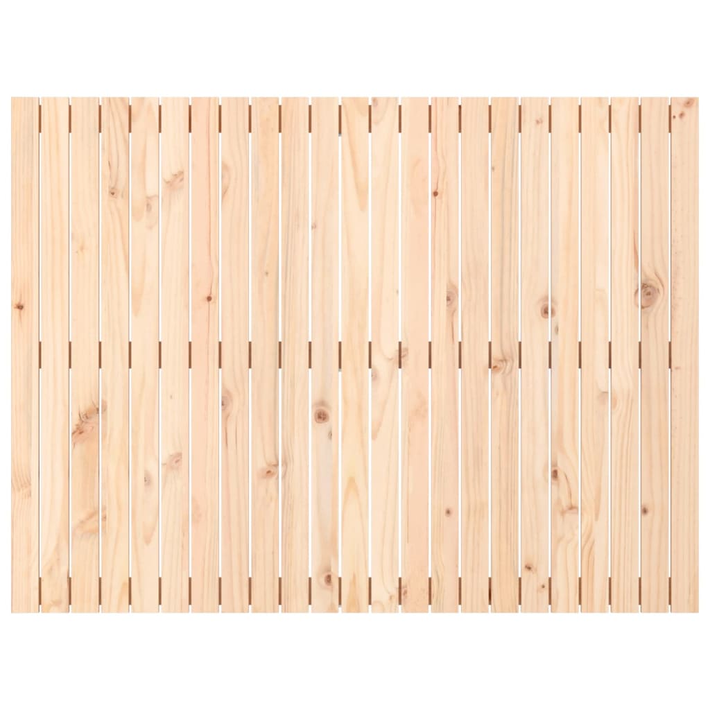 Wandhoofdbord 46,5X3X0 Cm Massief Grenenhout Naturel 146.5 x 110 cm