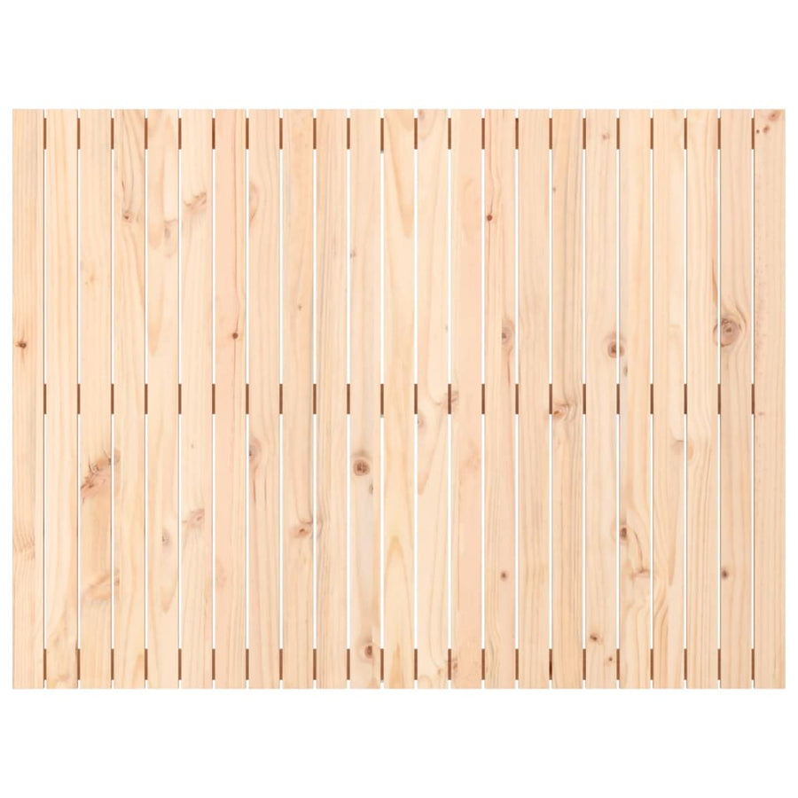 Wandhoofdbord 46,5X3X0 Cm Massief Grenenhout Naturel 146.5 x 110 cm