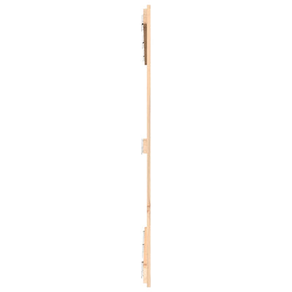Wandhoofdbord 46,5X3X0 Cm Massief Grenenhout Naturel 146.5 x 110 cm