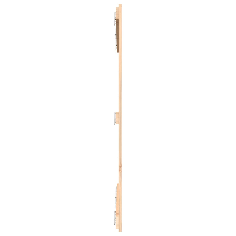 Wandhoofdbord 46,5X3X0 Cm Massief Grenenhout Naturel 146.5 x 110 cm