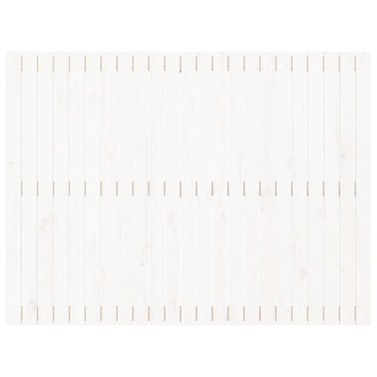 Wandhoofdbord 46,5X3X0 Cm Massief Grenenhout Wit 146.5 x 110 cm
