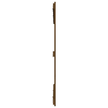 Wandhoofdbord 46,5X3X0 Cm Massief Grenenhout Honingbruin 146.5 x 110 cm