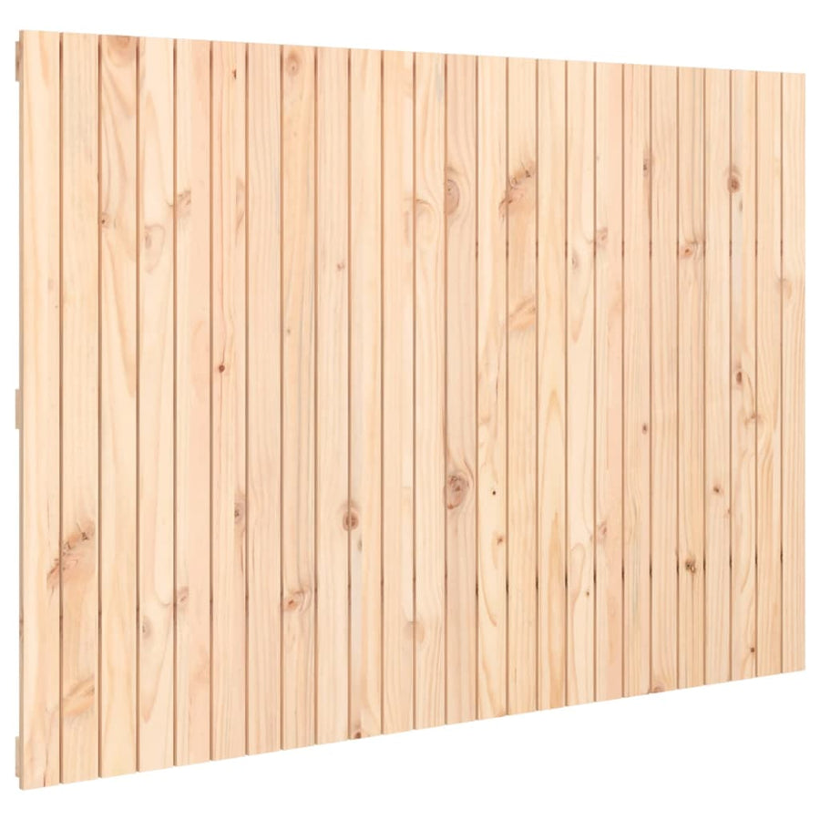 Wandhoofdbord 159,5X3X110 Cm Massief Grenenhout Naturel 159.5 x 110 cm