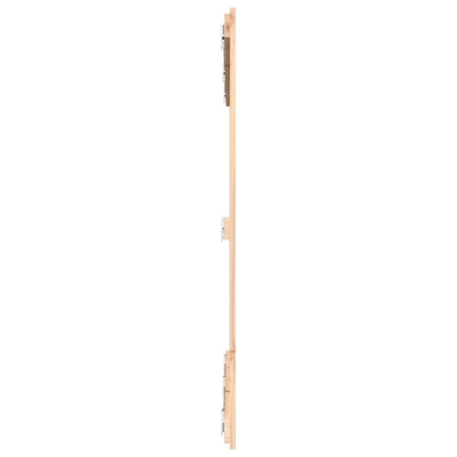 Wandhoofdbord 159,5X3X110 Cm Massief Grenenhout Naturel 159.5 x 110 cm