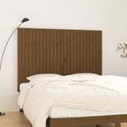 Hoofdbord 159,5x3x110 cm massief grenenhout honingbruin wandmontage