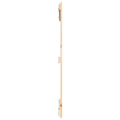 Wandhoofdbord 82,5X3X0 Cm Massief Grenenhout Naturel 82.5 x 110 cm