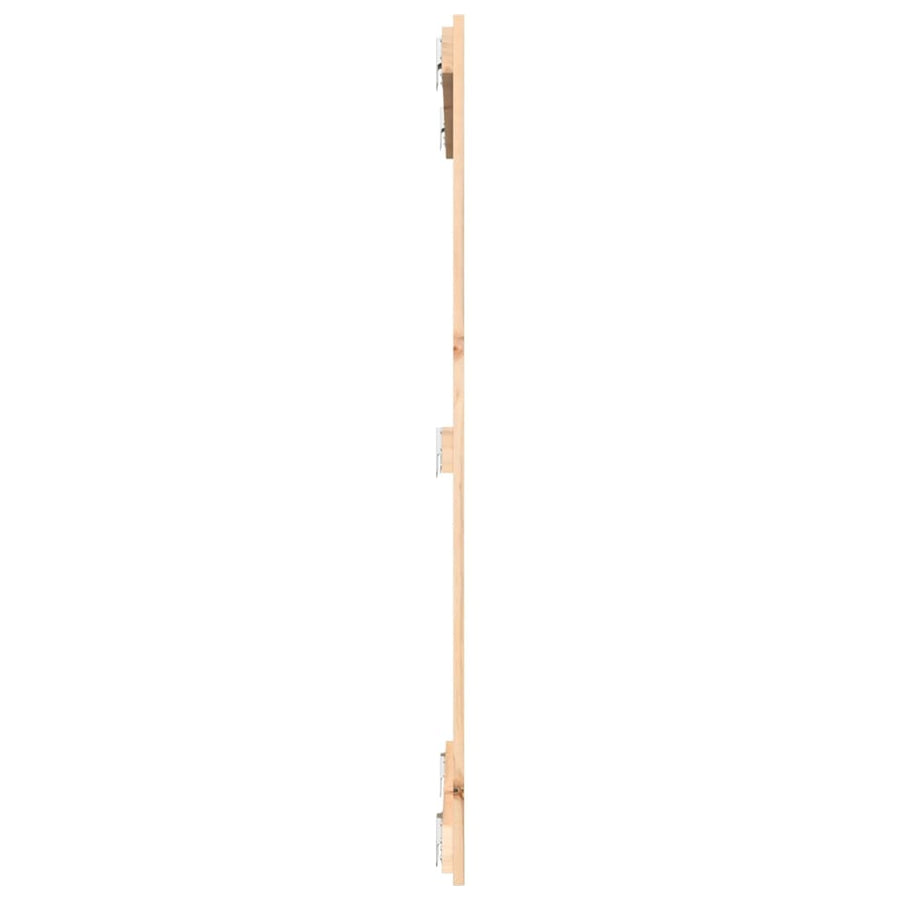 Wandhoofdbord 82,5X3X0 Cm Massief Grenenhout Naturel 82.5 x 110 cm