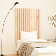 Hoofdbord wand 82,5x3x110 cm massief grenenhout