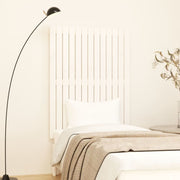 Hoofdbord 82,5x3x110 cm massief grenenhout wit wandmontage