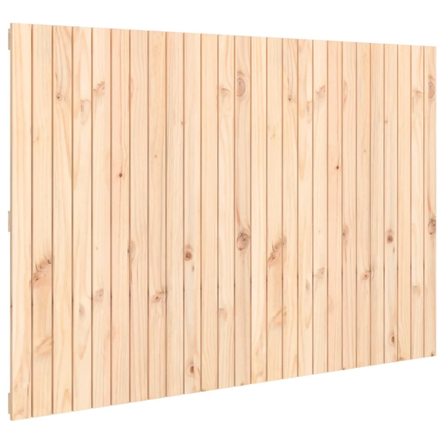 Wandhoofdbord 66X3X0 Cm Massief Grenenhout Naturel 166 x 110 cm