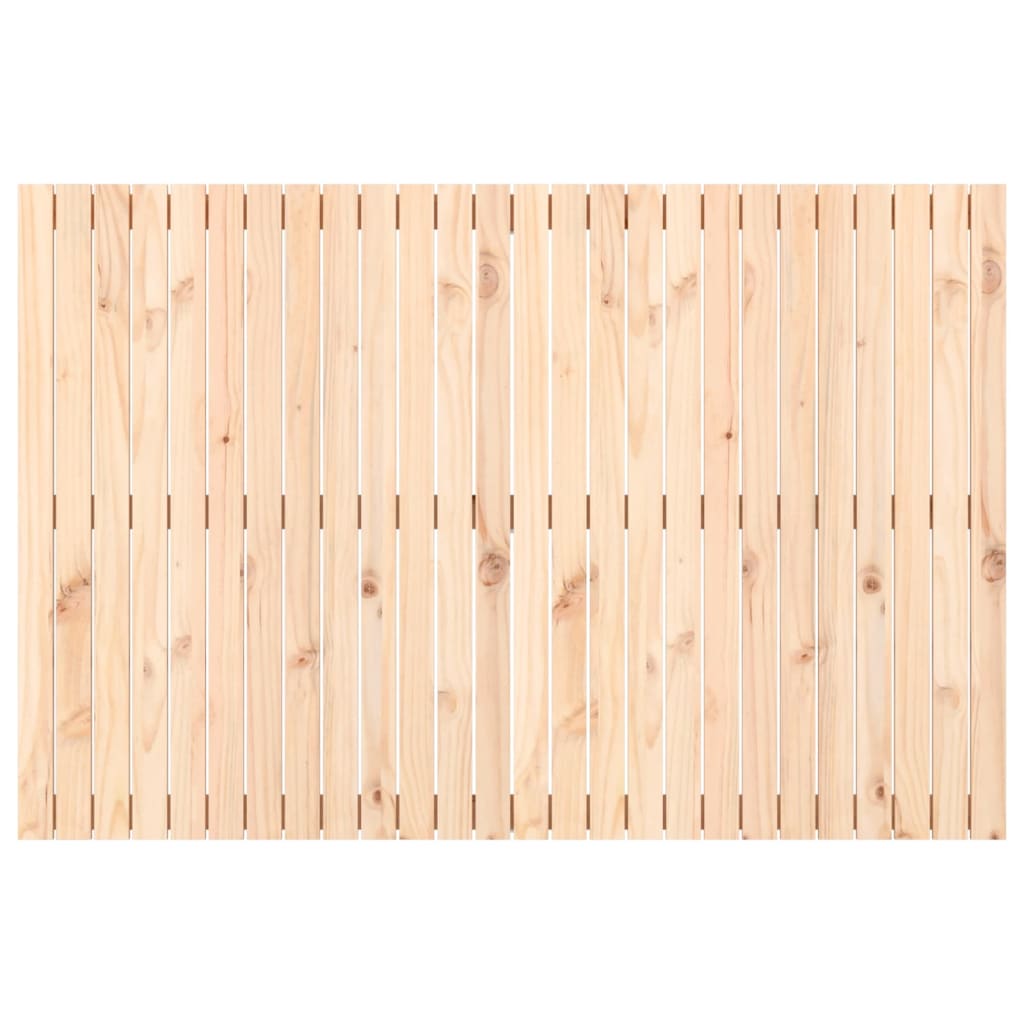 Wandhoofdbord 66X3X0 Cm Massief Grenenhout Naturel 166 x 110 cm