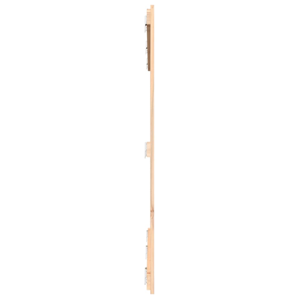 Wandhoofdbord 66X3X0 Cm Massief Grenenhout Naturel 166 x 110 cm