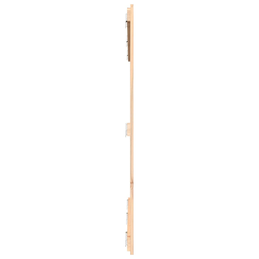 Wandhoofdbord 66X3X0 Cm Massief Grenenhout Naturel 166 x 110 cm