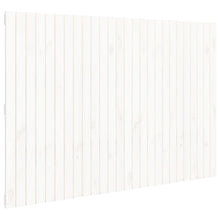 Wandhoofdbord 66X3X0 Cm Massief Grenenhout Wit 166 x 110 cm