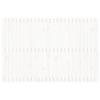 Wandhoofdbord 66X3X0 Cm Massief Grenenhout Wit 166 x 110 cm
