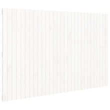Wandhoofdbord 85X3X0 Cm Massief Grenenhout Wit 185 x 110 cm