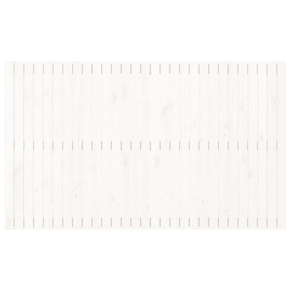 Wandhoofdbord 85X3X0 Cm Massief Grenenhout Wit 185 x 110 cm