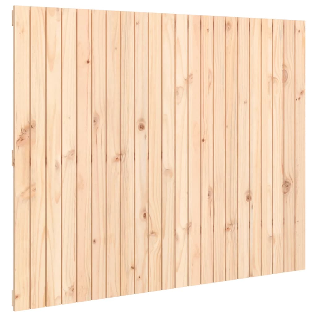 Wandhoofdbord 140X3X110 Cm Massief Grenenhout Naturel 140 x 110 cm
